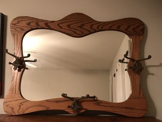 Oak Mirror
