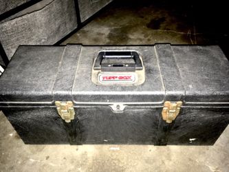 Contico Professional TUFF-BOX Toolbox 25" w x 9” d x 9” h Dk gray