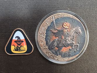 Halloween Copper Coins 