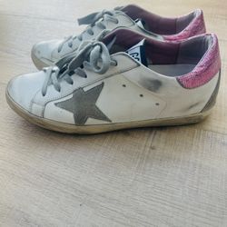Golden Goose Deluxe Brand Superstar Women's Low-Top Sneaker Size 6 US Gently Worn, Great Shape