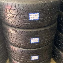 🤑SET OF 4 USED TIRES🤑 245/55/18 GOODYEAR •FREE INSTALL/BALANCE•