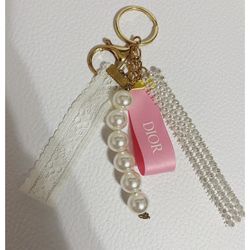 Dior Ribbon Made Keychain