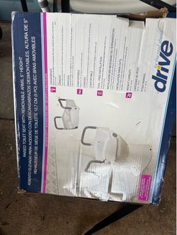 Raised toilet seat
