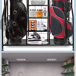 Two Bag Golf Organizer