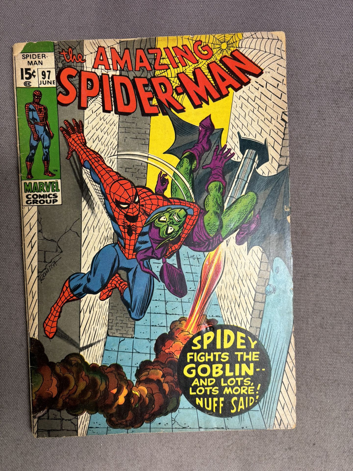 The Amazing Spider Man Comic Book#97