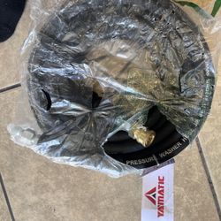 Heavy Duty Pressure Washer Hose 3/8 Inch Kink Resistant 50ft