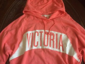 New Victoria's Secret hoodie half sleeve size M