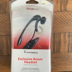 Plantronics Exclusive Boom Headset