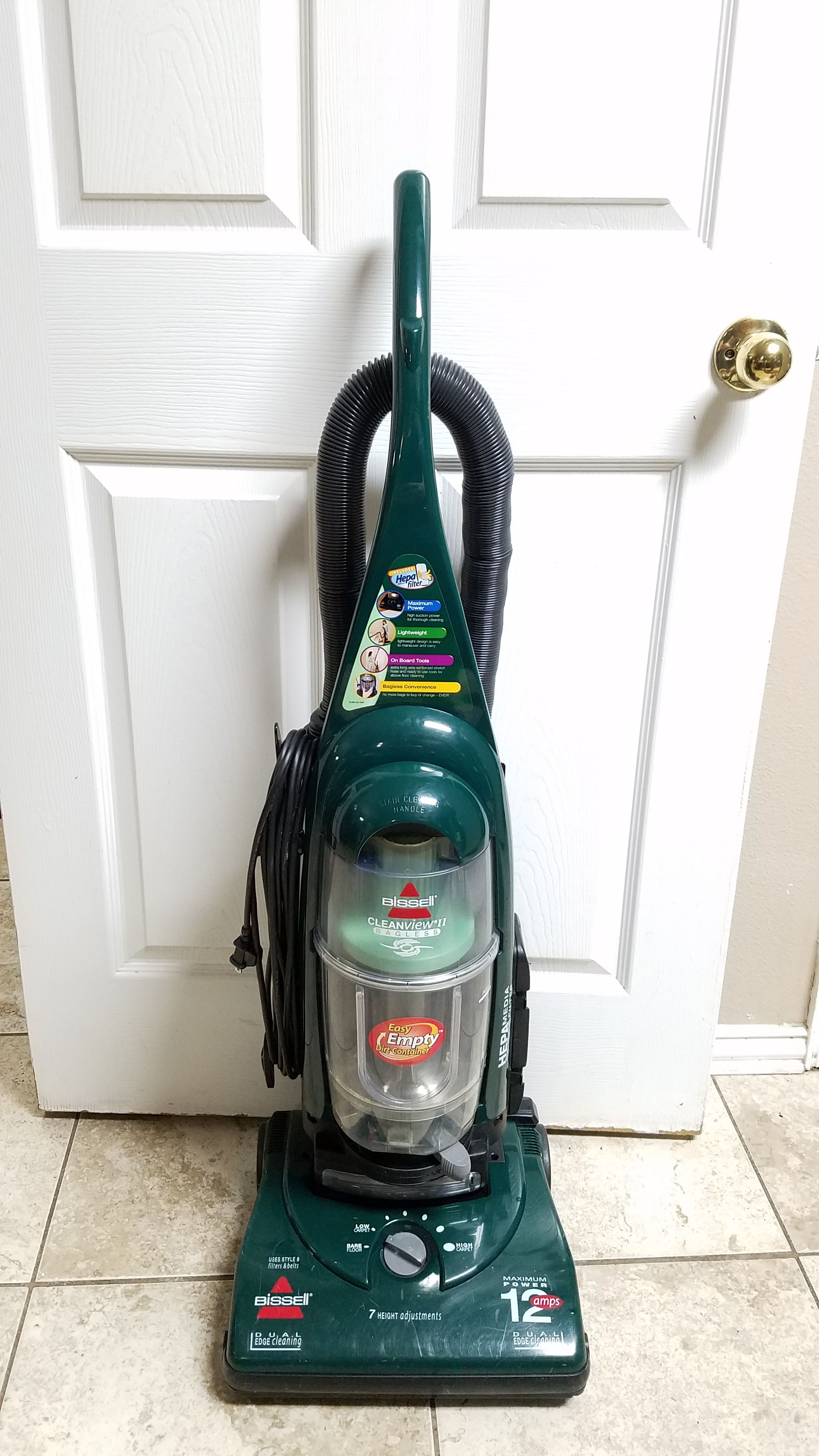Bissell Powerforce Cleanview II Bagless Upright Vacuum for Sale in