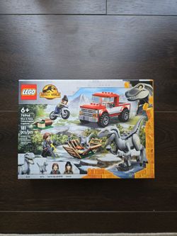 Lego 76946 Blue & Beta Velociraptor Capture