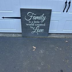 Family Love Wall Art