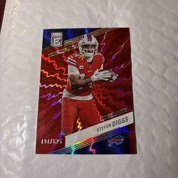 Stefan Diggs  Refractor Numbered To 625