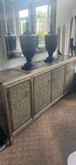 Venetian glass sideboard
