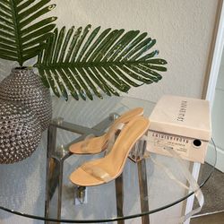 Shoes Size 7 Clear Heels 