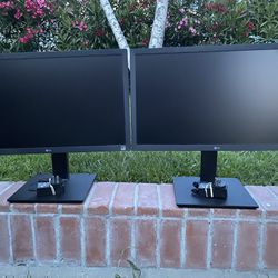 Two LG HD Monitors