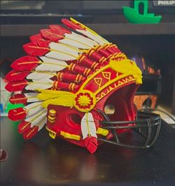 Washinton Redskins desktop helmet