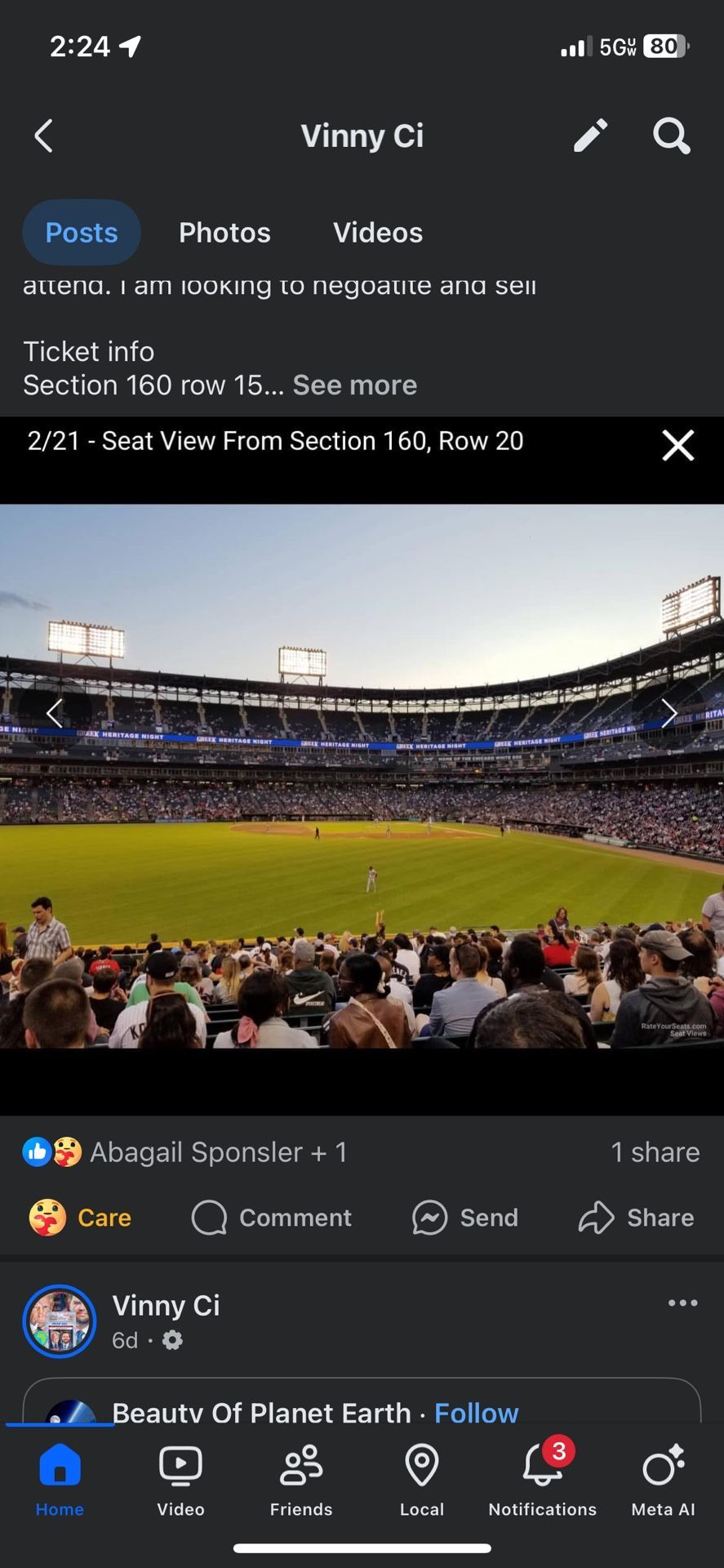 White Sox Tickets