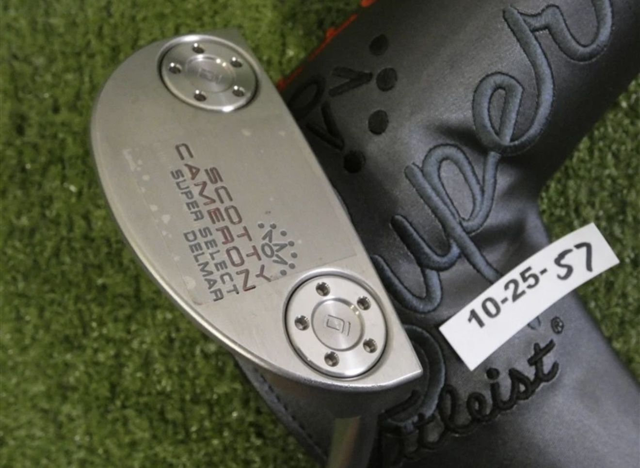 Titleist Scotty Cameron 2023 Super Select Del Mar 34” Putter with Headcover New