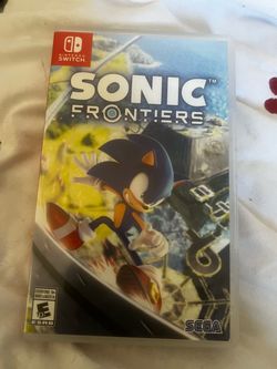 Sonic Frontiers Nintendo Switch Game