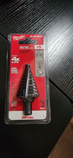 Milwaukee Jam Free Step Drill Bit #5