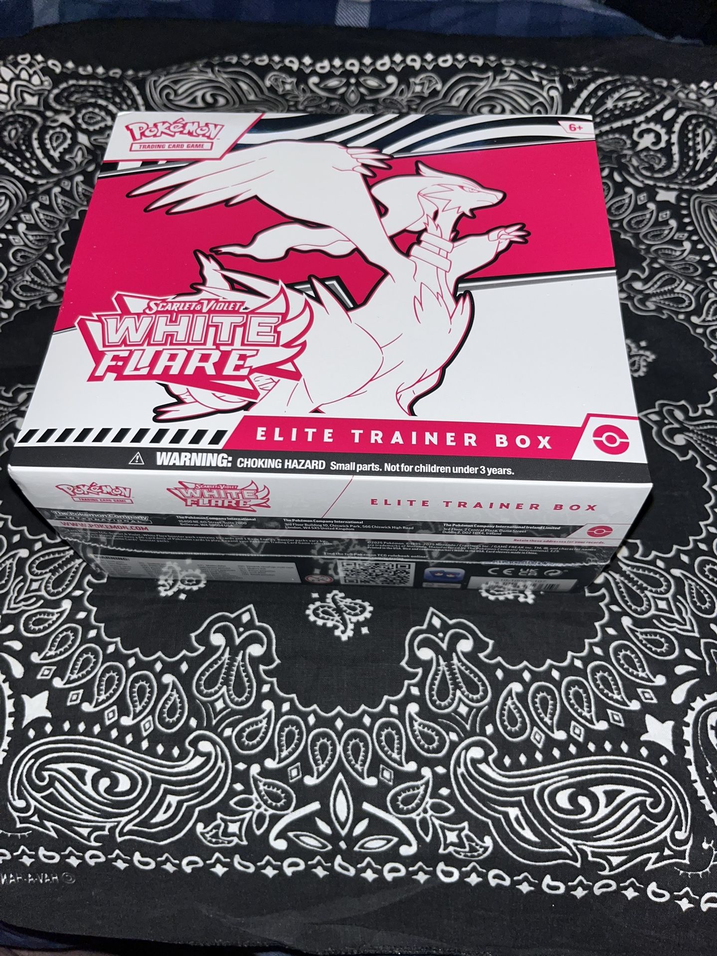 *SEALED*Pokémon TCG Scarlet & Violet White Flare Elite Trainer Box ETB