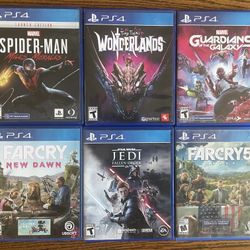 PlayStation PS4 Games
