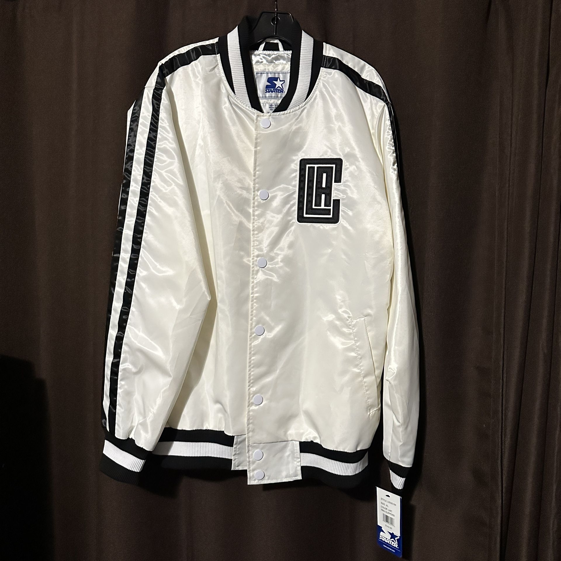 LA Clippers Starter Jacket XL City Edition Brand New