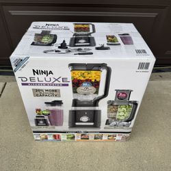 Ninja Deluxe Blender & Kitchen System with 88-oz. Pitcher, 9-Cup Processor, & Auto-iQ