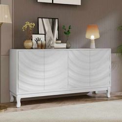 White Sideboard  / Buffet Cabinet