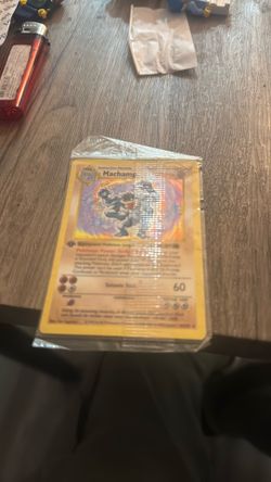 Pokemon 1edition machamp unopen