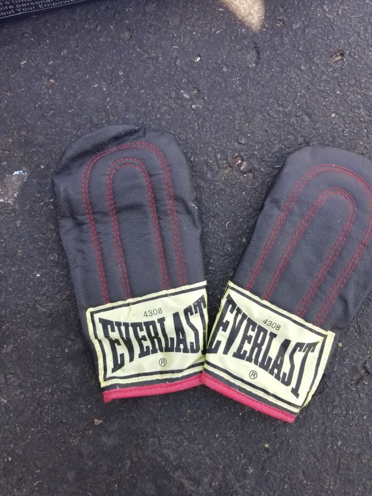 Everlast boxing speed bag gloves