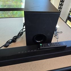 Sony Soundbar with Subwoofer