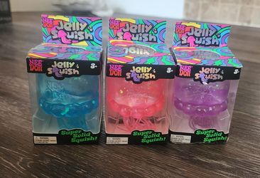 NeeDoh Jelly Squish Jellyfish Fidget Toy Sensory Stress Relief NEW