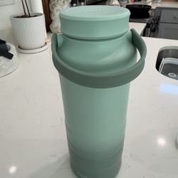 Portable breast milk bottle