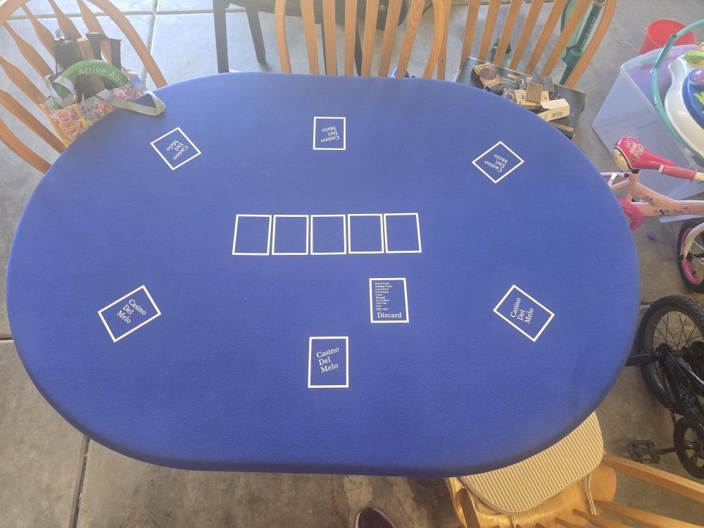 Poker Table With 4 Chairs