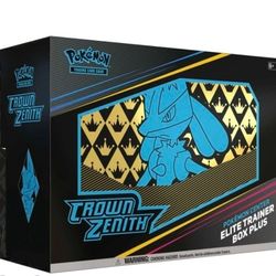 Pokemon Center Crown Zenith Elite Trainer Box Plus