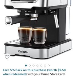 Kwister Expresso Machine 