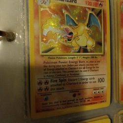 charizard collectors Pokemon card original 