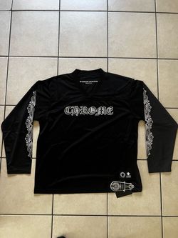 Chrome Hearts Long Sleeve Mesh Jersey Shirt