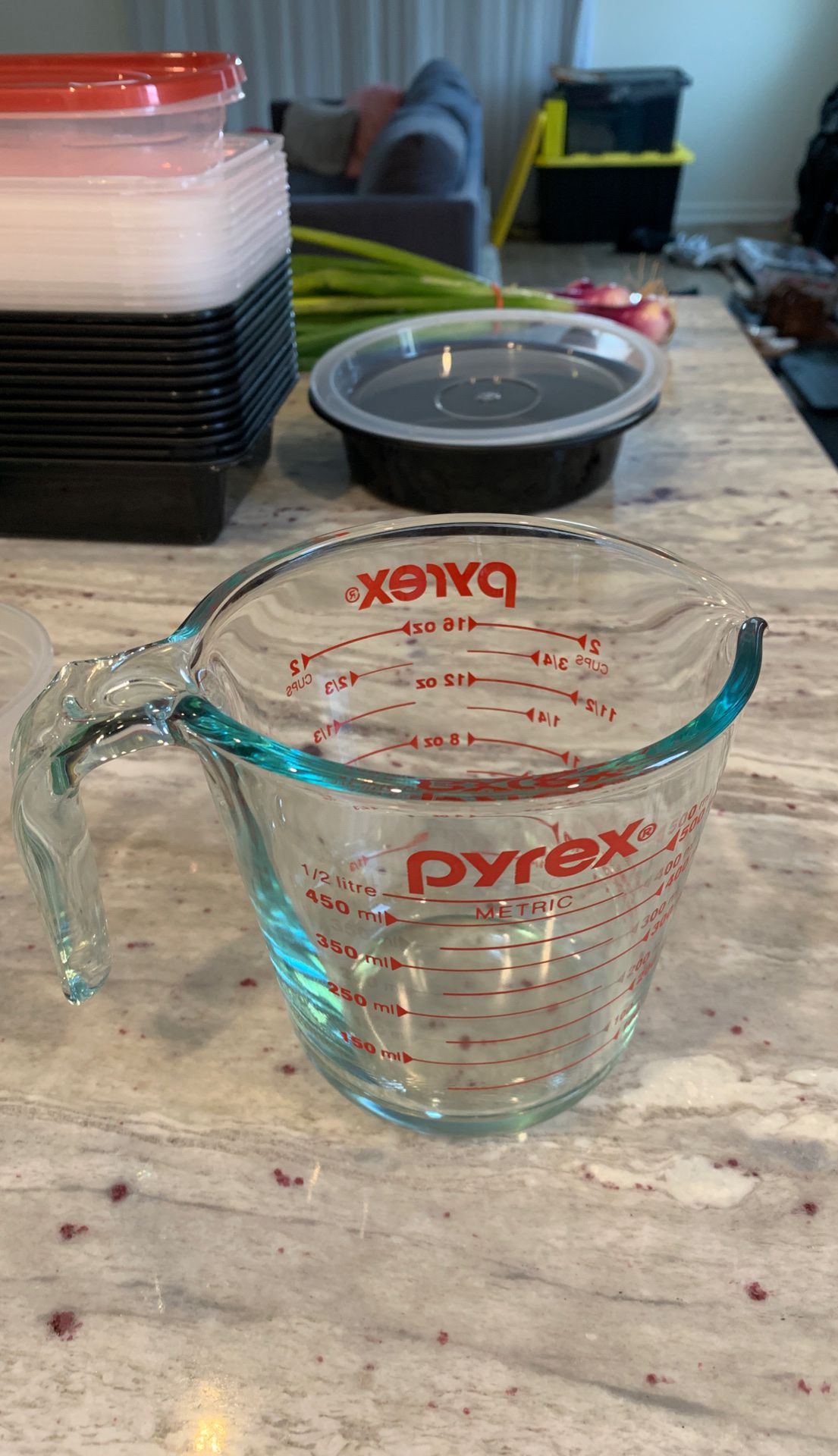 Glass Pyrex Measuring Cup