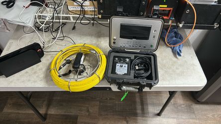 10035 Forbest Sewer Pipe Inspection Camera System with Monitor Case 68954