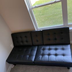 Black Foam couch 