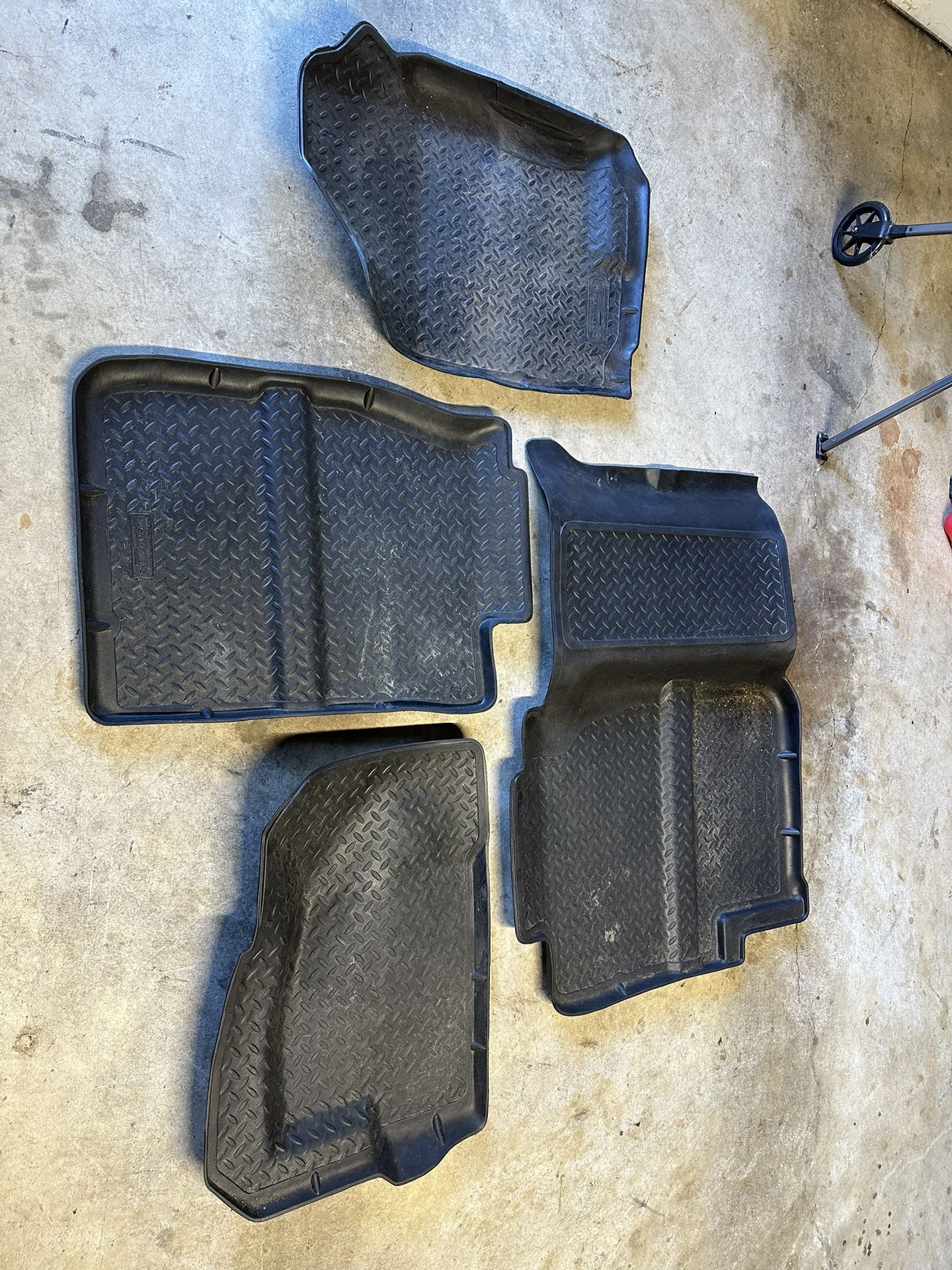 FLOOR LINER 1999 to 2007 SIERRA or SILVERADO Extended Cab GMC CHEVROLET Full Set