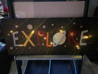 Light Up Explore Canvas Space Art