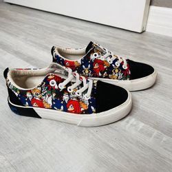 Sonic The Hedgehog Kid Shoes Size 1 Sneakers