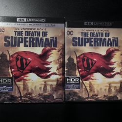 The Death Of Superman 4K UHD