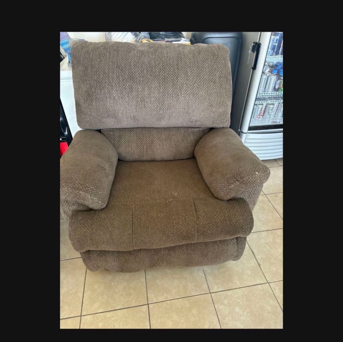 Working Reclining Sofa $35