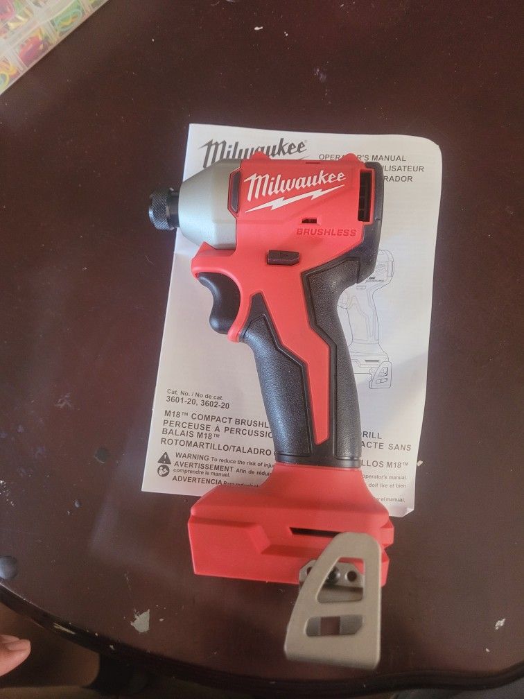 Milwaukee M18 1/4" Compact Impact Driver Tool Only!!!