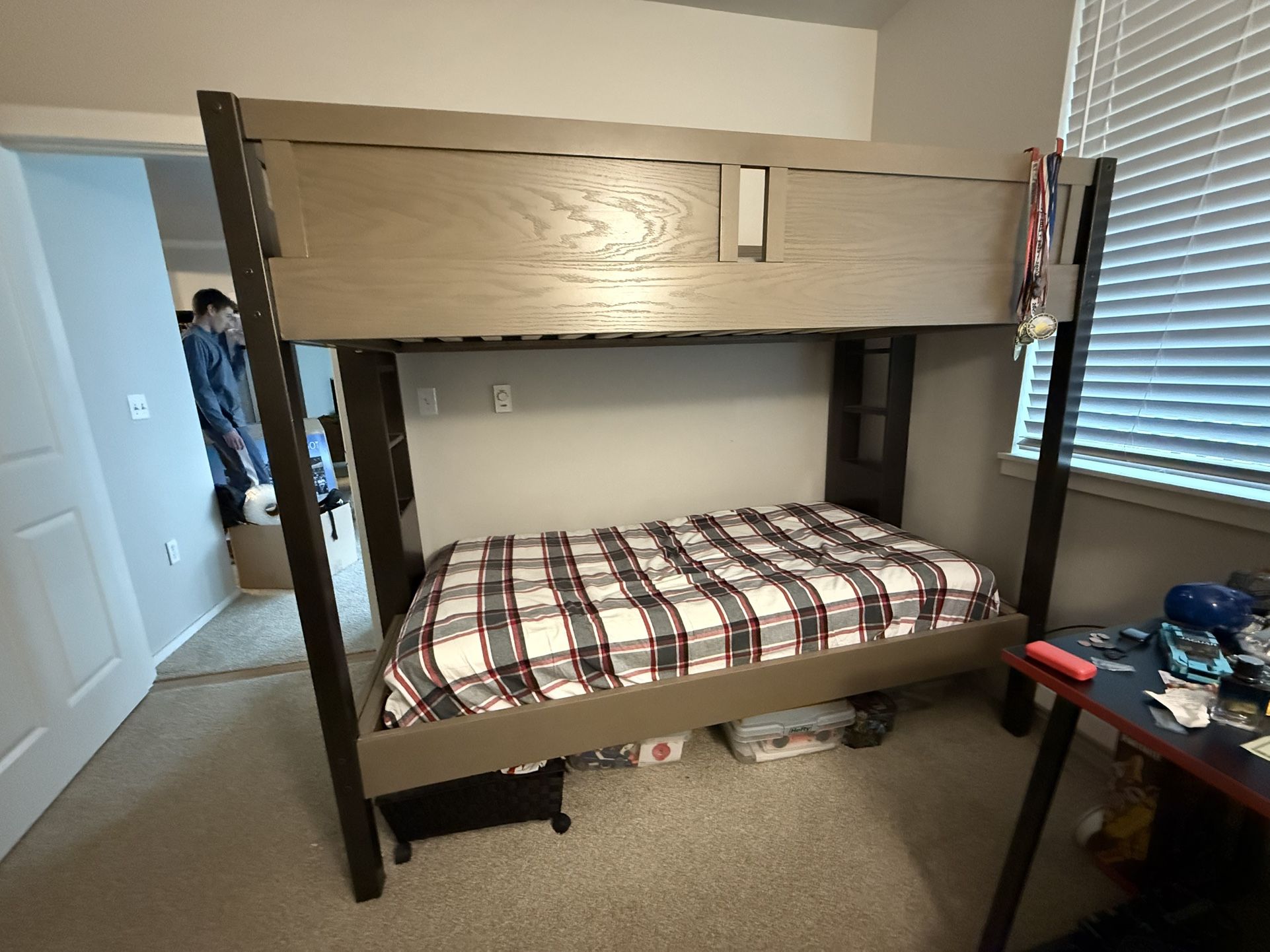Wooden Bunk Bed 