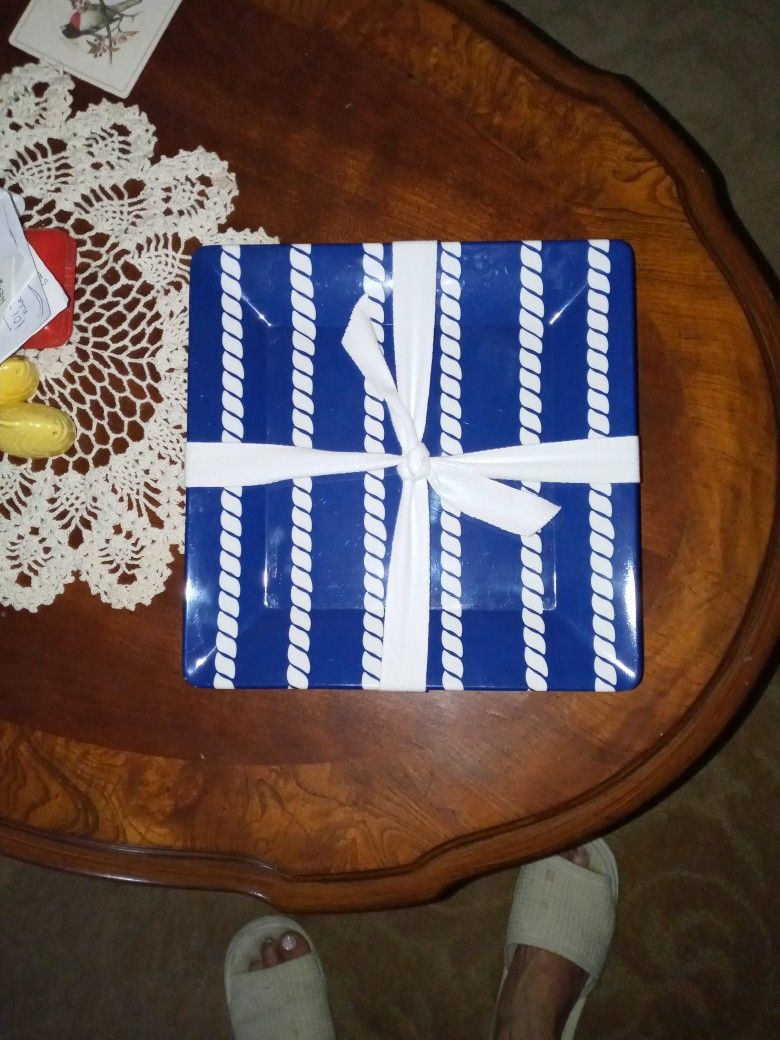 Nautical Design Melamine Plates